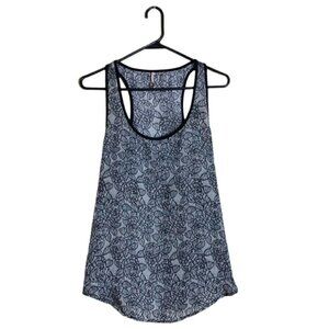 ROBIN K. Floral Tank Top - Size Small
